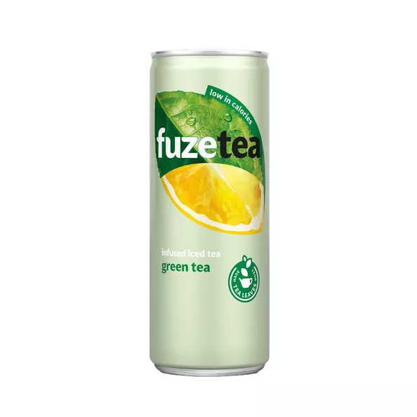 Fuze tea green tea blik (24x 25cl)
