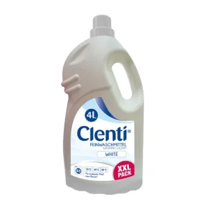 Clenti vloeibaar wasmiddel wit (4x 4 liter)