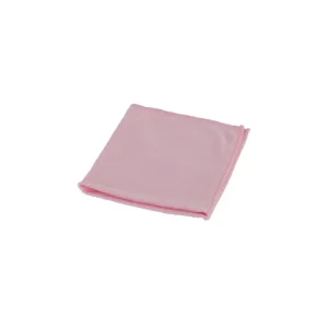 Microvezeldoek gebreid set 40×40 cm roze (10 stuks)