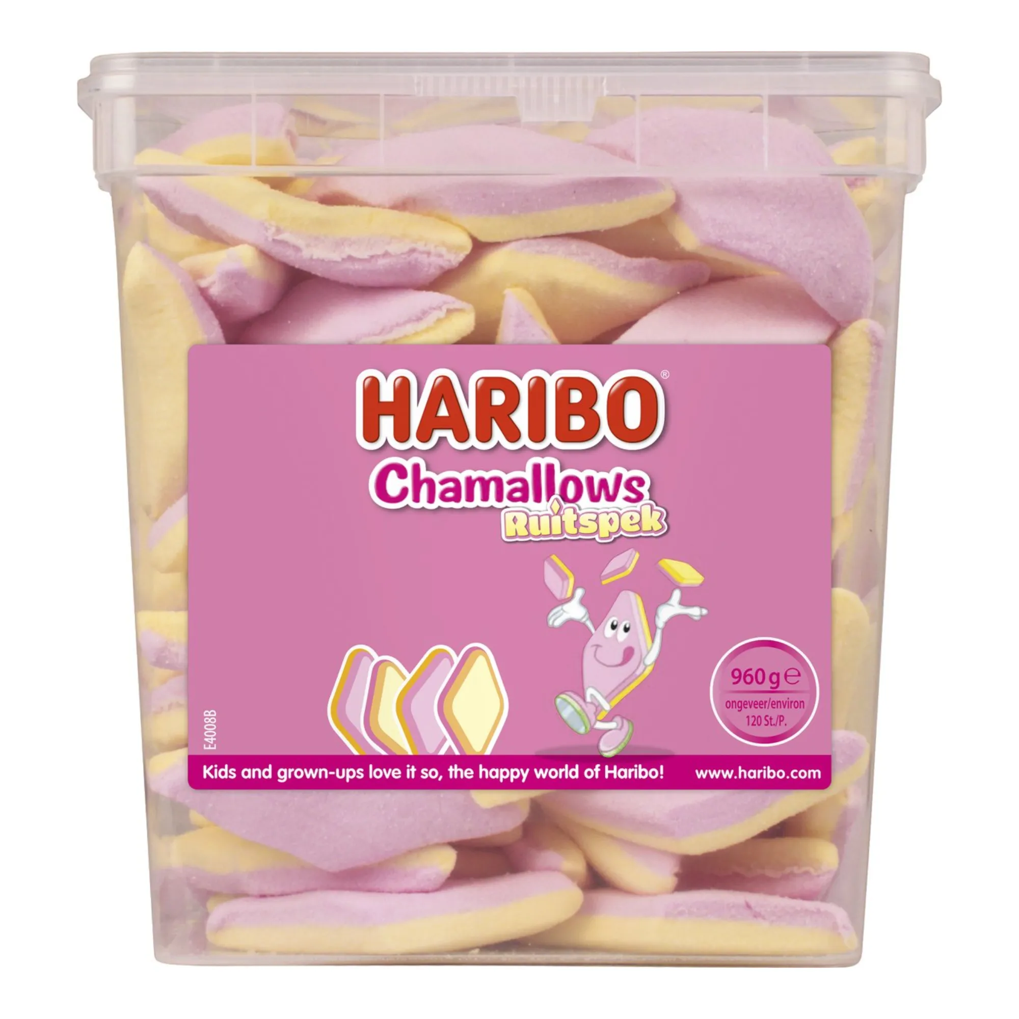Haribo Chamallows Ruitspek (120 stuks) – Image 3
