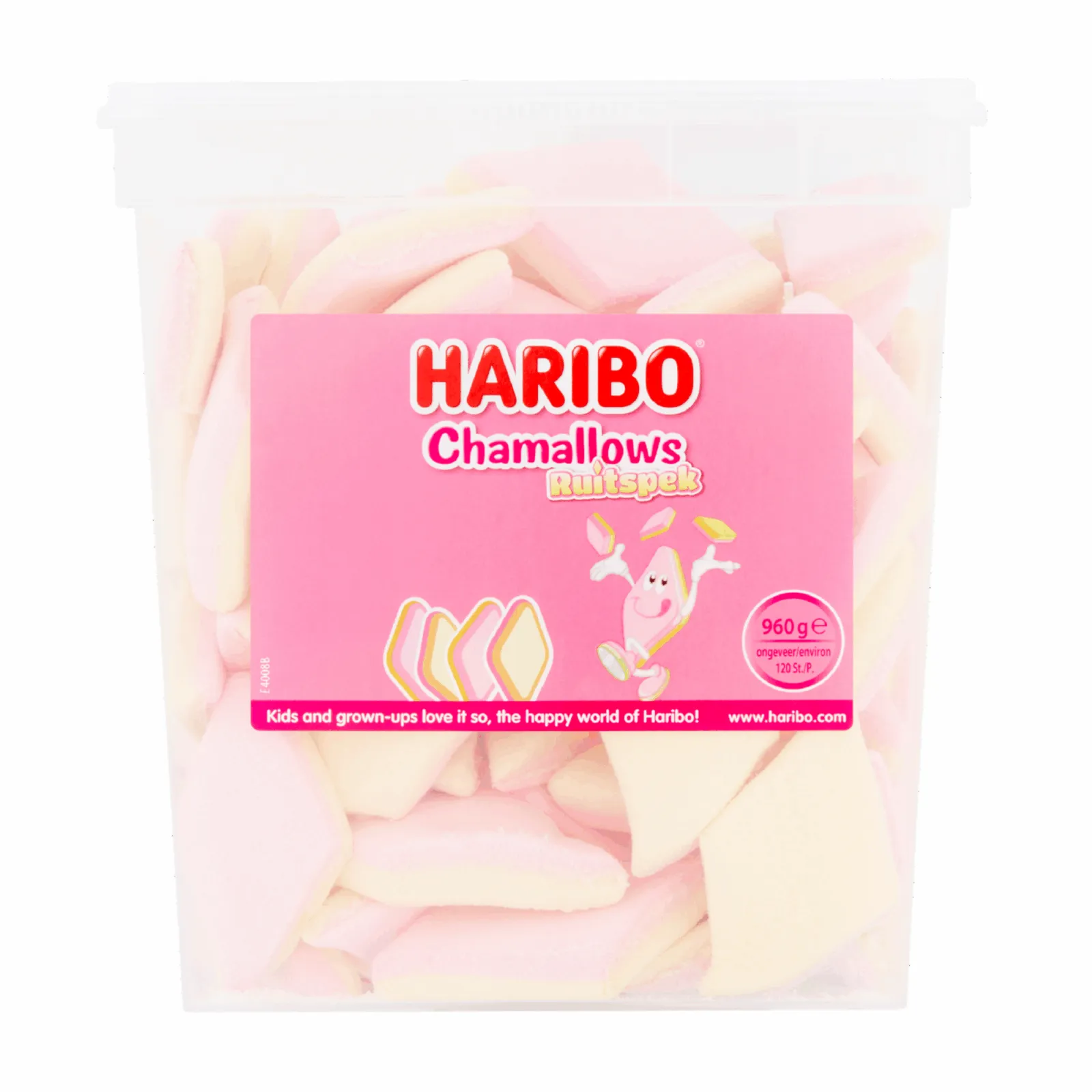 Haribo Chamallows Ruitspek (120 stuks) – Image 2
